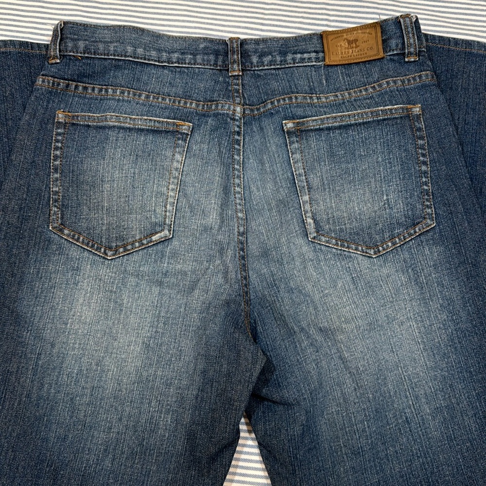 ❌SOLD❌Ralph Lauren Size 8 Women’s Boot Cut Studded Jeans - Picture 7 of 11